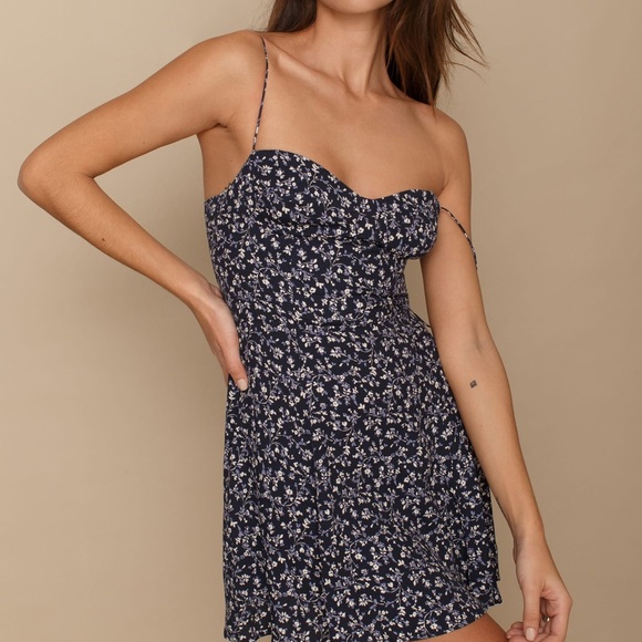 Reformation Saskia Dress Twilight - Picture 2 of 8